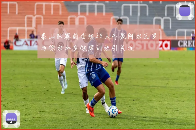 泰山队赛前合练28人齐聚阿尔瓦罗与德尔加多缺席训练引关注